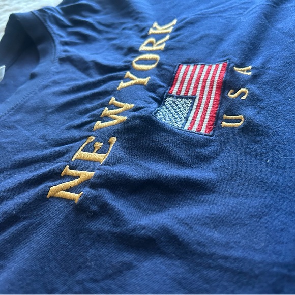New York embroidered graphic t-shirt - Picture 2 of 4